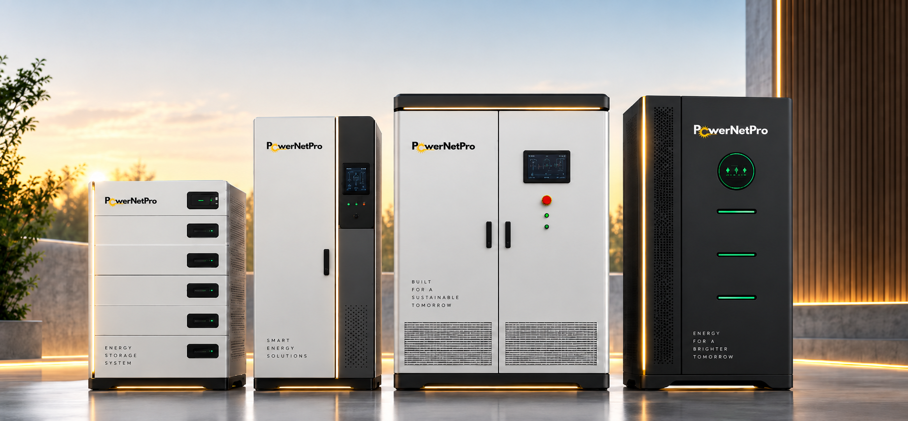 PowerNetPro battery energy storage installation